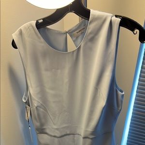 babaton aritzia never worn jumpsuit baby blue new with tags